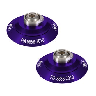 HANS Clip Set - Purple FIA8858-2010