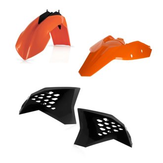 08-11 KTM XC-W/ EXC450/530 Plastic Kit - Original 10