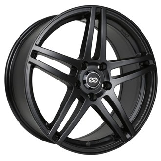 RSF5 15x6.5 38mm Offset 4x100 Bolt Pattern 72.6mm Bore Dia Black Wheel