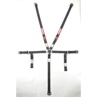 Black JR. CAMLOCK 5pt Seat Belt