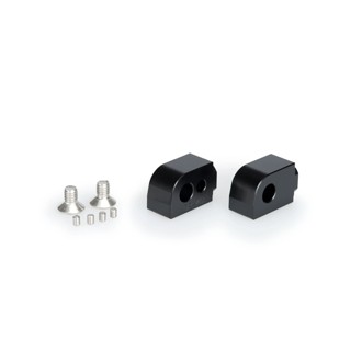 Adaptor Adjustable Passenger Footpeg Black