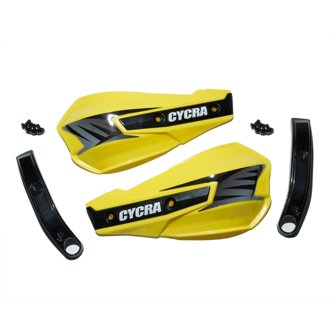 Vortex Replacement Hand Shields W/Abrasion Guards - Yellow