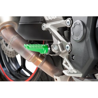 Racing Footpegs Green