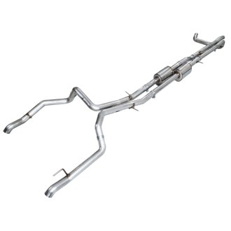 AWE 0FG Catback Split Rear Exit Exhaust for 4th Gen Silverado/Sierra 1500 6.2L