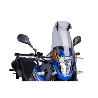 Touring Windshield With Visor Smoke