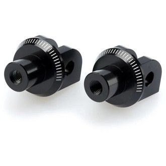 Adaptor Rider Footpeg Black