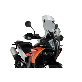 Touring Windshield With Visor Smoke