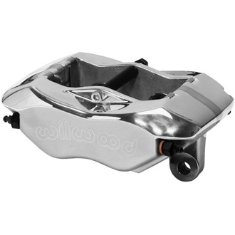 Wilwood Caliper-Forged Narrow Dynalite 3.50in Mount Polished 1.12in Pistons .38in Disc