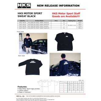 Motorsport Sweatshirt Black S
