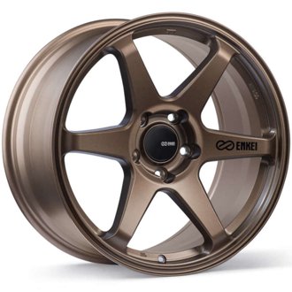 T6R 18x8 45mm Offset 5x100 Bolt Pattern 72.6 Bore Matte Bronze Wheel