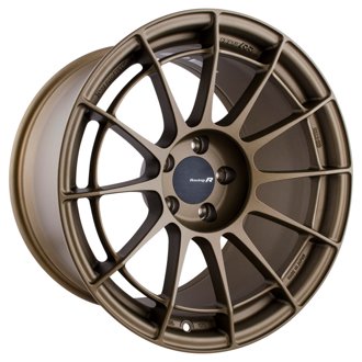 NT03RR 18x10.5 5x114.3 15mm Offset 75mm Bore Titanium Gold Wheel