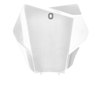 21-23 GasGas MC125/250F/450F/ EX300/250F/350F/450F Front Number Plate - White