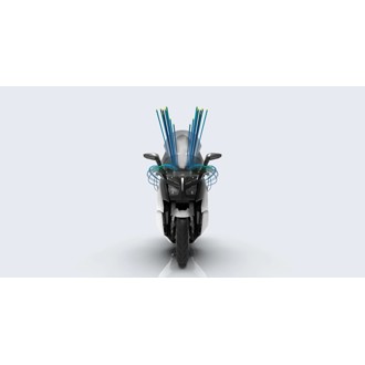 Windshield V-Tech Line Touring Smoke