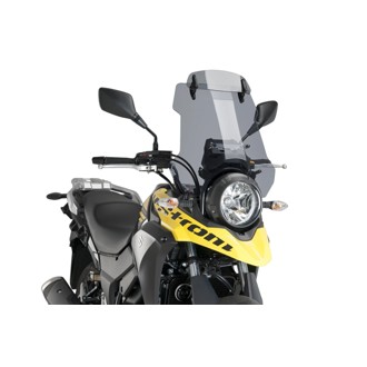 Touring Windshield With Visor Smoke