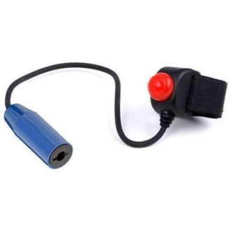 Motorcycle Race Push To Talk (Ptt) Velcro Mount With Nexus Jack