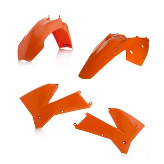 05-07 KTM EXC/06-07 XC-W200-525 Plastic Kit - Orange