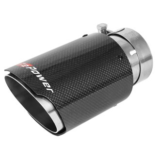MACH Force-Xp 304 Stainless Steel Clamp-on Exhaust Tip Carbon Fiber