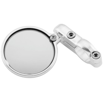 Blindsight 2 in. Round Bar-End Mirror - Silver