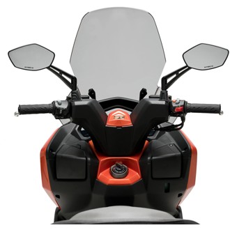 Windshield V-Tech Line Touring Smoke