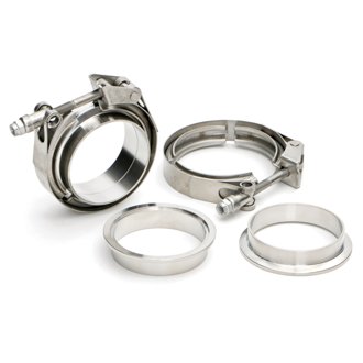 DISCONTINUED- Stainless Steel V-Band Clamp Set For 2-1/2 in. Exhaust Systems