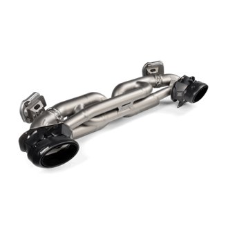 20-21 Porsche 911 Turbo/Turbo S (992) Slip-On Race Line (Titanium) (REQUIRES TIPS