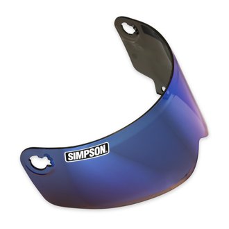 Outlaw Bandit Helmet Optional Shield - Iridium - M/Xxl