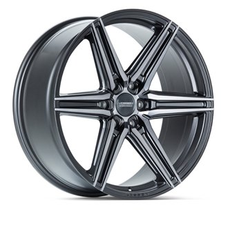HF6-2 20x9.5 / 6x135 / ET15 / Deep Face / 87.1 - Tinted Matte Gunmetal Wheel