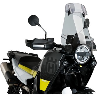 Touring Windshield With Visor Smoke