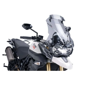 Touring Windshield With Visor Smoke