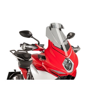 Touring Windshield With Visor Smoke