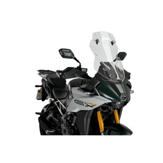 Touring Windshield With Visor Clear