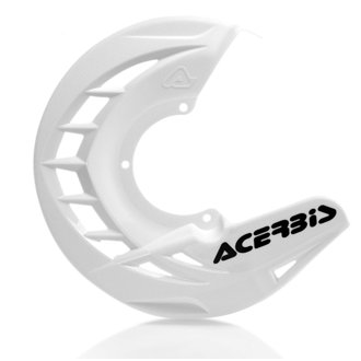 X-Brake Disc Cover Vented - White