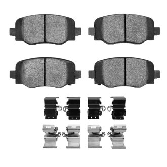 R1 Euro Ceramic Pads and Hardware Kit