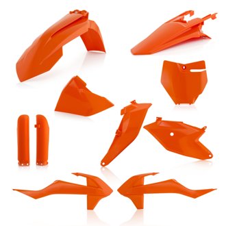 18+ KTM SX85/21-24 GasGas MC85 Full Plastic Kit - 16 Orange