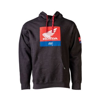 Honda Boxer Pullover / Char Hthr-Black Xl
