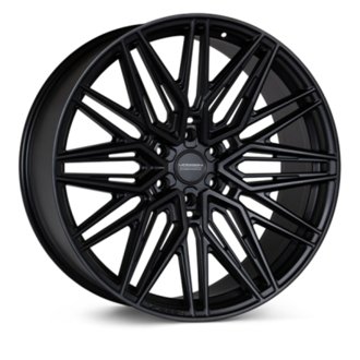 HF6-5 22x10 - 6x139.7 - ET-18 - Super Deep Face - 106.1 - Satin Black Wheel