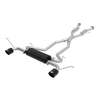 Vulcan Series 3 IN 304 Stainless Steel Cat-Back Exhaust System Black