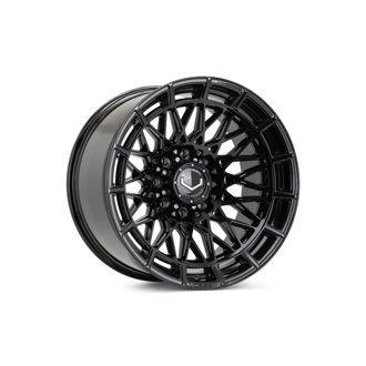 HFX-3 20x9 - 8x165.1 - ET0 - Deep Face - 125.1 - Gloss Black Wheel