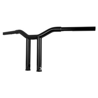 Dominator Straight 10in Satin Black 1.25in O.D