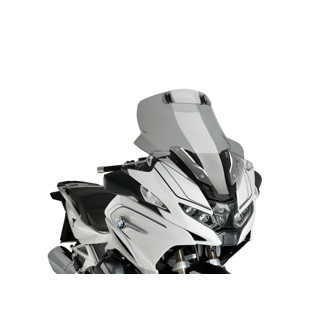 Touring Windshield With Visor Smoke