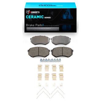 R1 Ceramic Pads and Hardware Kit
