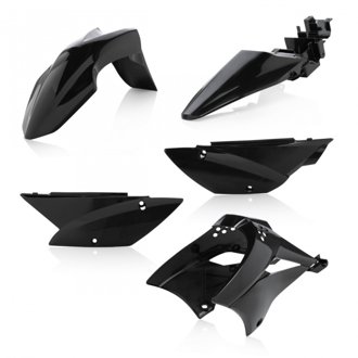 10+ Kawasaki KLX110/110L Plastic Kit - Black