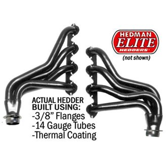 HD Silver 50-State Headers for 1974-79 2WD Ford F150-F350 Trucks with 429-460