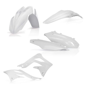 13-15 Kawasaki KX450F Plastic Kit - White