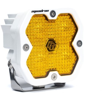 Squadron 2.0 Sport LED Work/Scene - Baja Amber w/White Housing