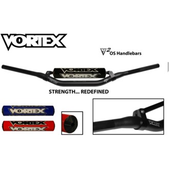 Vortex Racing V3 Handlebar Oversize Bar Pad- Orange Square No Crossbar