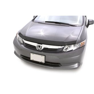 2012 Honda Civic Aeroskin Hood Protector - Smoke