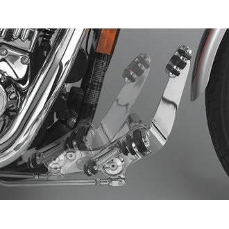 Standard Forward Controls Extension 91-17 FXD Models Chrome