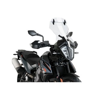 Touring Windshield With Visor Clear