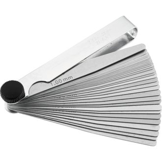 32-Blade Dual-Reading Combination Feeler Gauge Set - Pack of 2